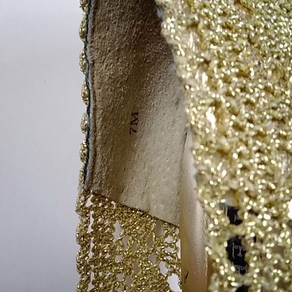 VINTAGE JENNIFER MOORE UPPER LEATHER LACE WOMEN HEELS SHOES SIZE 7 - Picture 9 of 9